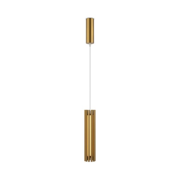 Suspension LED aluminium verre Ø 8,1 cm rond 330 lm