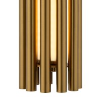 Suspension LED aluminium verre Ø 8,1 cm rond 330 lm