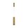 Suspension LED aluminium verre Ø 8,1 cm rond 330 lm
