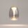 Lampe LED à suspendre verre fumé aluminium blanc chaud 3000 K ronde