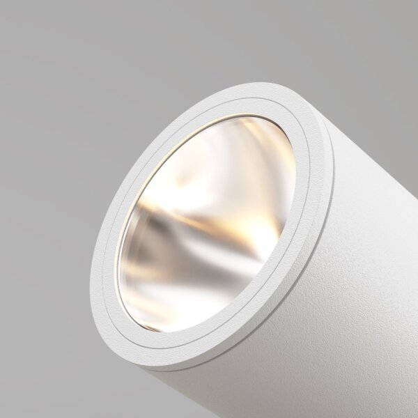 Lampe dallée LED avec piquet de terre verre aluminium IP65 blanc
