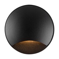 Luminaire LED encastré mural aluminium Ø...