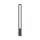 Borne déclairage LED métal 200 cm de haut IP65 graphite carré