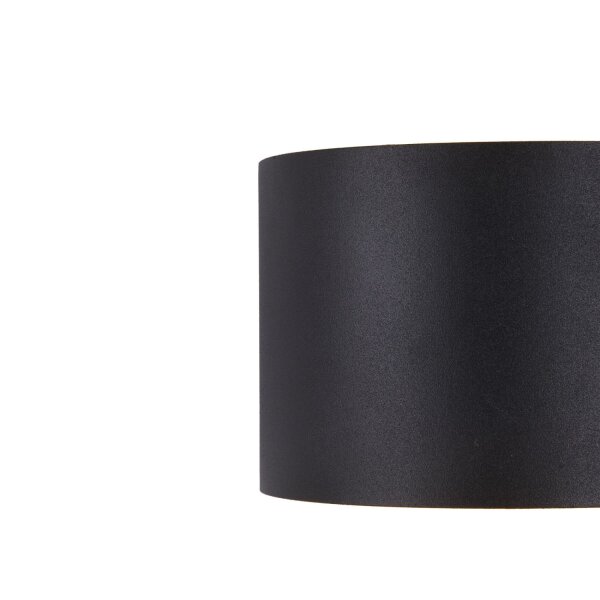 Lampe LED dextérieur murale métal IP54 Up Down 400 lm noir