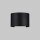Lampe LED dextérieur murale métal IP54 Up Down 400 lm noir