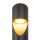 Borne déclairage LED métal 60 cm de haut IP65 graphite rond
