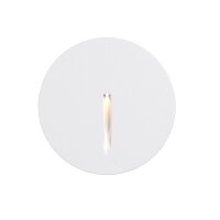 Applique murale LED encastrée Aluminium IP54 ronde...