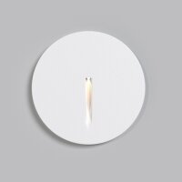 Applique murale LED encastrée Aluminium IP54 ronde...