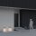 Lampe dextérieur murale LED aluminium IP54 noire carrée