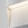 Lampe dextérieur LED murale aluminium IP54 blanche carrée 100 lm