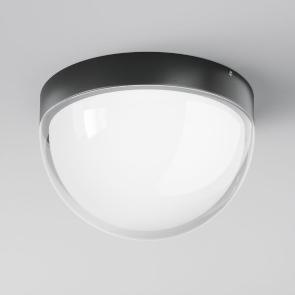 Lampe dextérieur LED aluminium IP65 3000 K lumière blanc chaud