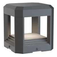 Borne déclairage LED Aluminium IP65 15,1 cm de...