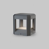 Borne déclairage LED Aluminium IP65 15,1 cm de...