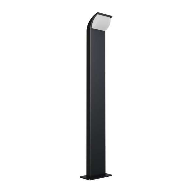 Lampe dextérieur LED aluminium 80 cm de haut IP65 graphite 450 lm