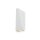 Lampe dextérieur murale métal LED IP54 hauteur 20 cm Up Down blanc