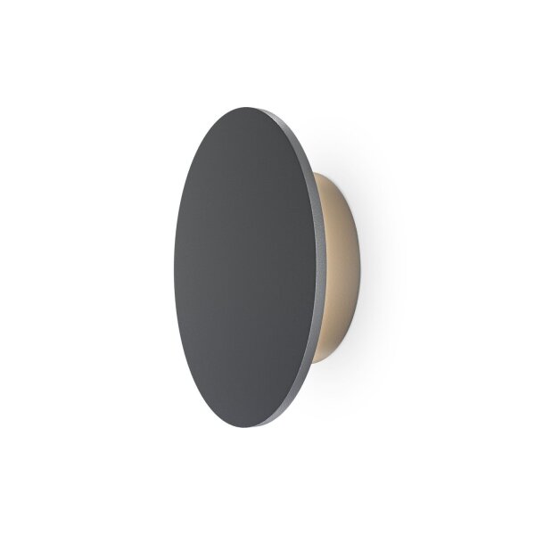 Lampe dextérieur murale LED métal D : 14 cm cm de large IP65 rond