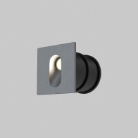 Luminaire LED encastré mural Aluminium IP54 L : 7...