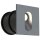 Luminaire LED encastré mural Aluminium IP54 L : 7 cm Gris