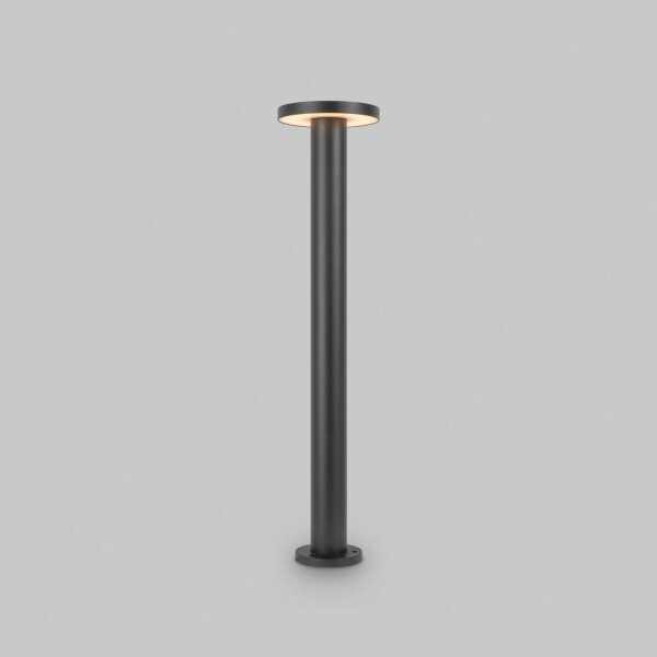 Lampadaire extérieur métal LED IP65 hauteur 80 cm graphite