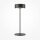 Lampe de table aluminium LED Dimmer Touch ronde D : 12 cm