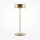 Lampe de table LED aluminium dimmable Touch D : 12 cm rond
