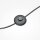 Lampadaire LED dimmable aluminium 158 cm en laiton EVA