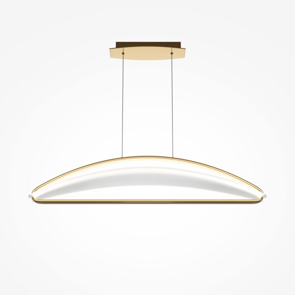 Suspension LED aluminium H : max. 325 cm en laiton