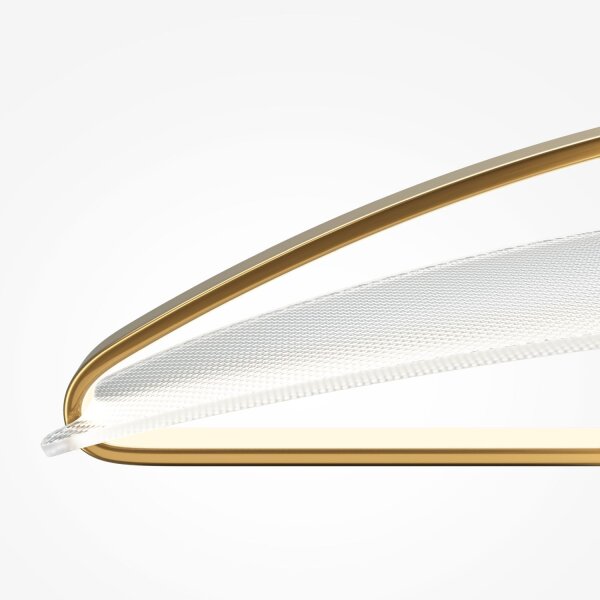 Suspension LED aluminium H : max. 325 cm en laiton