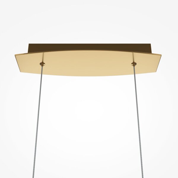 Suspension LED aluminium H : max. 325 cm en laiton