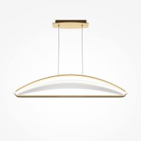 Suspension LED aluminium H : max. 325 cm en laiton