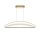 Suspension LED aluminium H : max. 325 cm en laiton