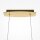 Suspension LED aluminium H : max. 325 cm en laiton