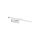 Lampe de miroir LED métal L : 49,5 cm blanc allongé FINN