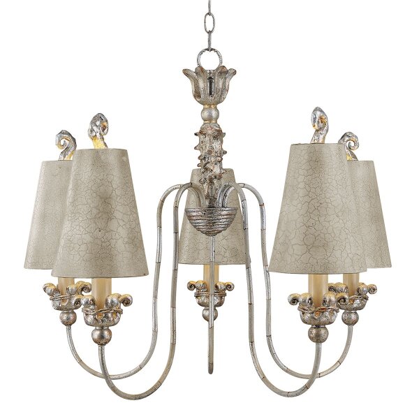 Abat-jour Lustre en argent or Ø83cm Salle à manger