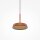 Lampe LED à suspendre Aluminium Ø 15,3 cm rond H : max. 327 cm