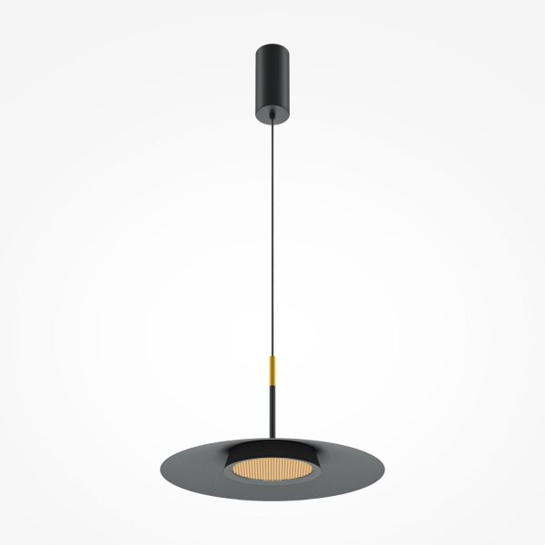 Luminaire suspendu LED aluminium blanc chaud 3000 K 500 lm rond