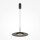 Luminaire suspendu LED aluminium blanc chaud 3000 K 500 lm rond