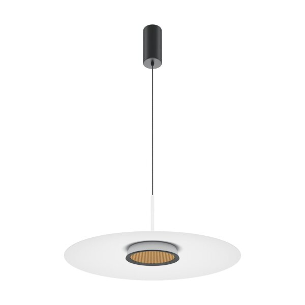 Luminaire suspendu LED aluminium lumière blanc chaud 3000 K