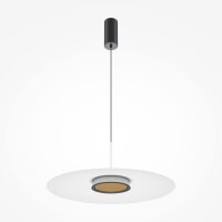 Luminaire suspendu LED aluminium lumière blanc...