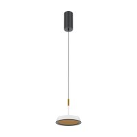 Suspension LED aluminium ronde Ø 15,3 cm 800 lm ISA