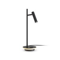 Lampe de bureau m&eacute;tal LED r&eacute;glable hauteur...