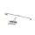 Lampe à tableau LED métal L : 72 cm chromé allongé 860 lm