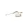 Lampe à tableau LED métal 55 cm de large en bronze allongé