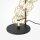 Lampadaire LED métal 154,7 cm de haut en or 3000 lm LEON