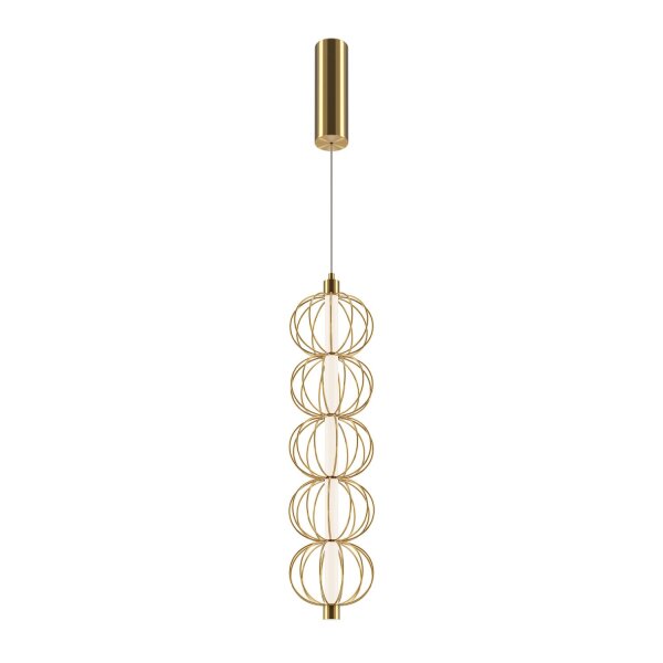 Suspension métal LED 13,9 cm de large H : max. 375,8 cm