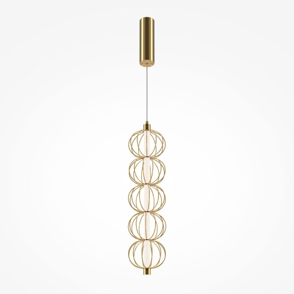 Suspension métal LED 13,9 cm de large H : max. 375,8 cm