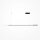 Suspension LED Aluminium H : max. 120 cm Noir LINA