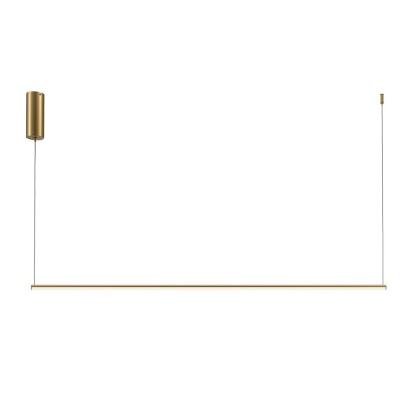 Suspension aluminium LED H : max. 316,7 cm en laiton