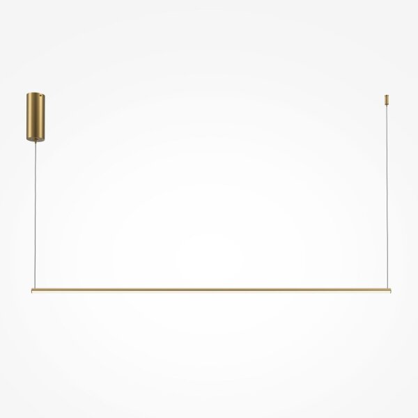Suspension aluminium LED H : max. 316,7 cm en laiton