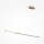 Suspension LED aluminium H : max. 120 cm en laiton